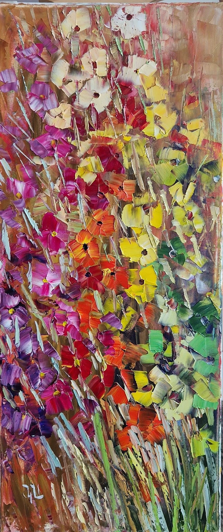 Blomster - maleri